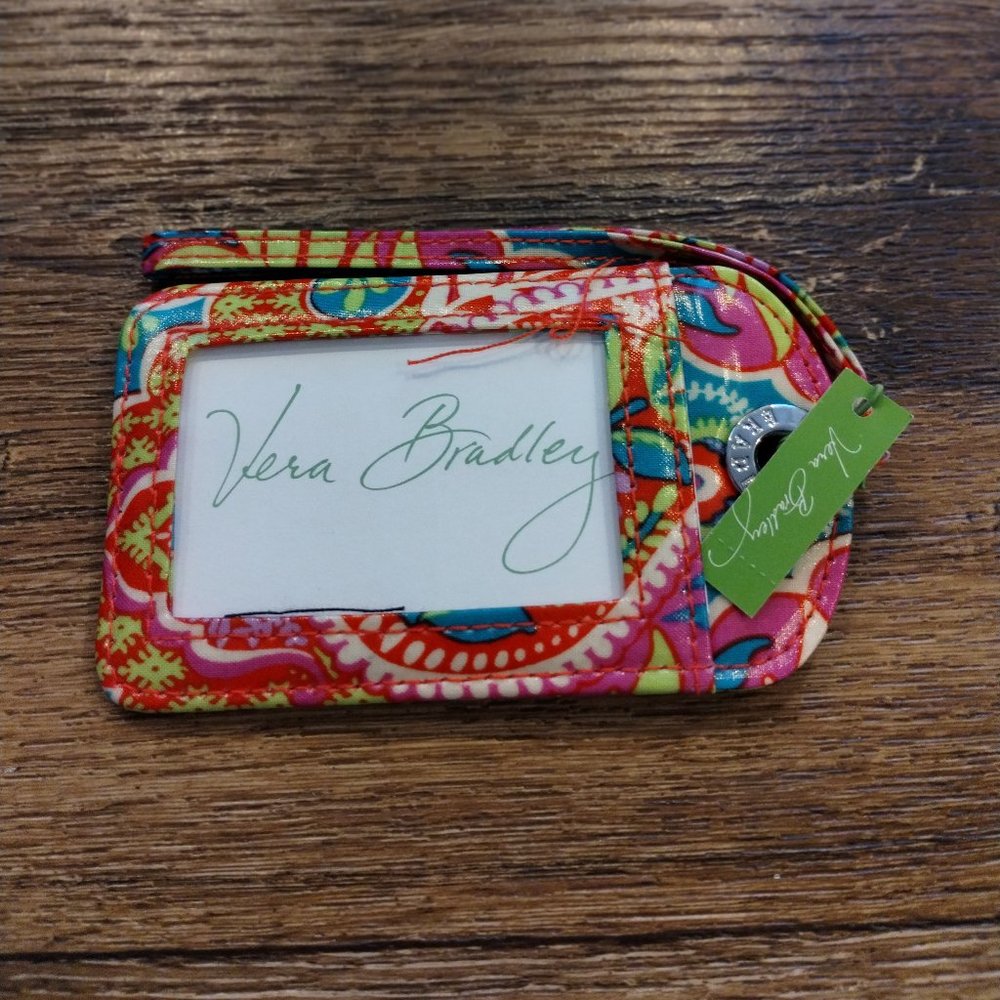 Vera Bradley Luggage Tag - Paisley in Paradise - NEW